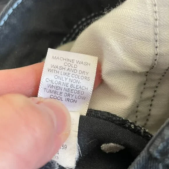 BANANA REPUBLIC Blue Hayley Dot Skinny Ankle Pants Navy Embroidered Polka Dot 27 - Picture 10 of 13